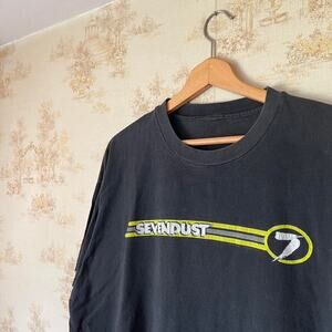 Faded 98' Sevendust Too Close To Hate Album Promo T-Shirt 24.5x29.5”